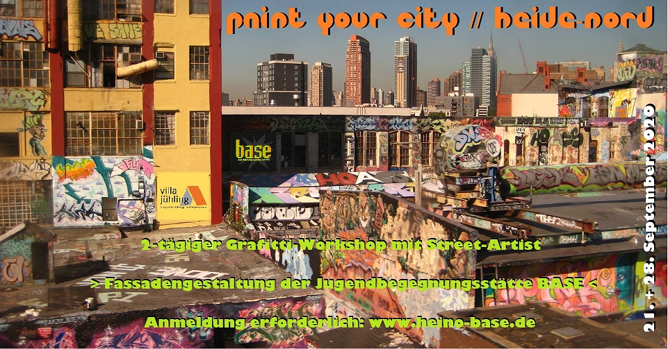 Graffiti-Workshop – Paint your City