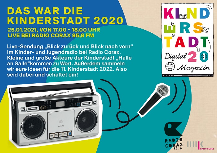 Kinderstadt im Radio // Montag