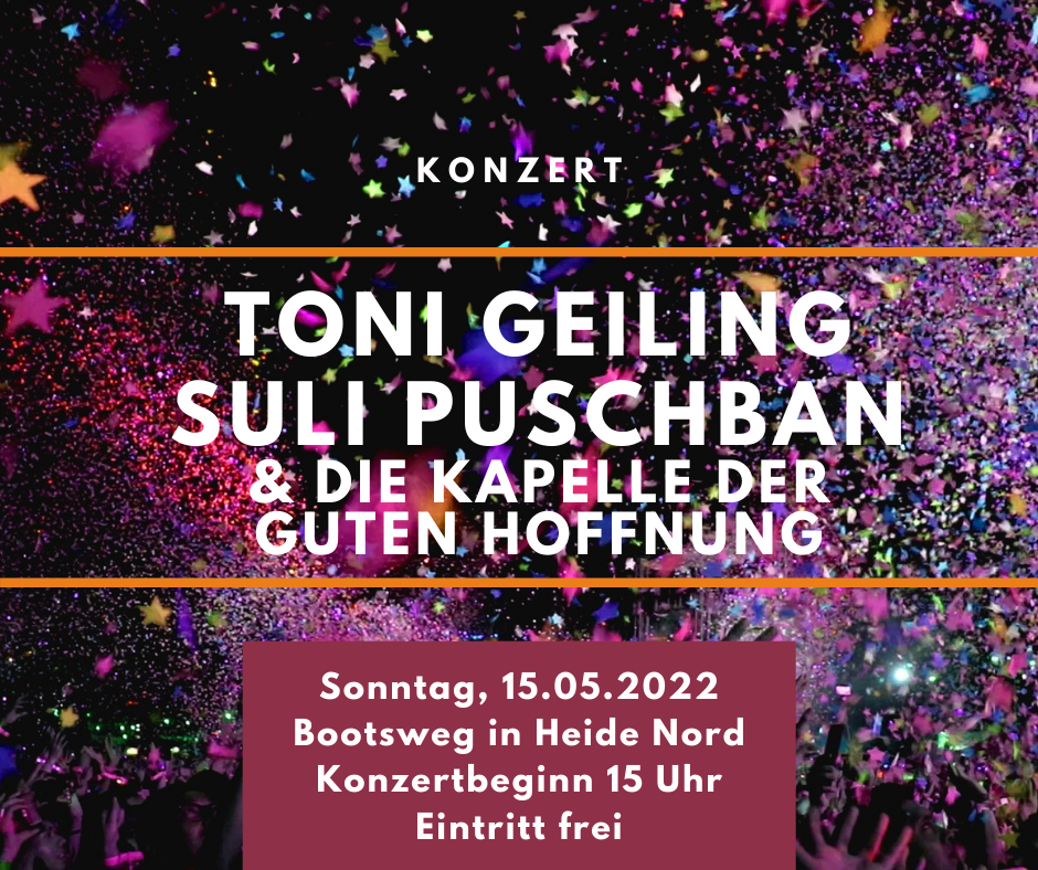 Read more about the article 15.05. – kostenloses Konzert im Bootsweg